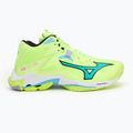 Mizuno Wave Lightning Z8 Mid volleyball shoe neo lime/black/splish splash 2