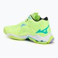 Mizuno Wave Lightning Z8 Mid volleyball shoe neo lime/black/splish splash 3