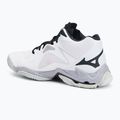 Mizuno Wave Lightning Z8 Mid white/salsa/black volleyball shoes 3