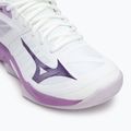 Women's volleyball shoes Mizuno Wave Dimension white/patrician purple/quince 7