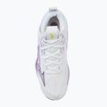 Women's volleyball shoes Mizuno Wave Momentum 3 Mid white/patrician purple/quince 5