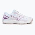 Mizuno Cyclone Speed 4 volleyball shoes white/patrician purple/quince 2