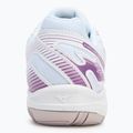 Mizuno Cyclone Speed 4 volleyball shoes white/patrician purple/quince 6