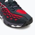 Men's Mizuno Wave Enforce Tour Padel shoes graystone/white/salsa 7