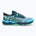 Women's running shoes Mizuno Wave Daichi 8 dusty jade green/white/river blue 2