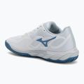 Women's tennis shoes Mizuno Wave Enforce Court CC white/ parisian blue/ plein air 3
