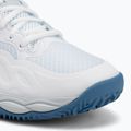 Women's tennis shoes Mizuno Wave Enforce Court CC white/ parisian blue/ plein air 7