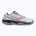 Men's Mizuno Break Shot 4 Padel white/salsa/aleutian padel shoe 2