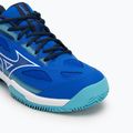 Mizuno Break Shot 4 CC tennis shoes mugen blue/ white/ river blue 7
