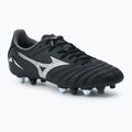 Men's Mizuno Morelia Neo IV Pro MIX football boots black/galaxy silver