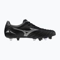 Men's Mizuno Morelia Neo IV Pro MIX football boots black/galaxy silver 2