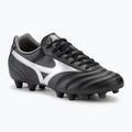 Men's Mizuno Morelia II Club FG football boots black/galaxy silver/dark shadow