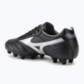 Men's Mizuno Morelia II Club FG football boots black/galaxy silver/dark shadow 3