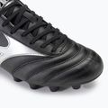 Men's Mizuno Morelia II Club FG football boots black/galaxy silver/dark shadow 7