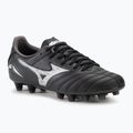 Men's Mizuno Morelia Neo IV Pro FG football boots black/galaxy silver