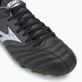 Men's Mizuno Morelia Neo IV Pro AG black/galaxy silver football boots 7