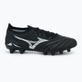 Men's Mizuno Morelia Neo IV β Japan FG football boots black/galaxy silver 2