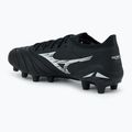 Men's Mizuno Morelia Neo IV β Japan FG football boots black/galaxy silver 3