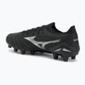 Men's football boots Mizuno Morelia Neo IV β Elite FG black/galaxy silver/black 3