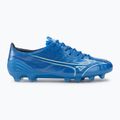 Men's football boots Mizuno α Elite FG white/laser blue/gold 2