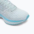 Women's running shoes Mizuno Wave Inspire 20 plein air/white/river blue 7