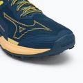 Men's running shoes Mizuno Wave Ibuki 4 blue wing teal/flax/quince 7