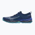 Men's running shoes Mizuno Wave Daichi 8 GTX classic blue/white/pageant blue 8