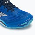 Men's handball shoes Mizuno Wave Stealth 6 mugen blue/white/estate blue 7