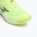 Men's handball shoes Mizuno Wave Stealth 6 neo lime/black/splish splash 7