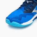 Men's handball shoes Mizuno Wave Stealth Neo 2 Mid mugen blue/white/estate blue 7