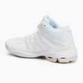 Women's volleyball shoes Mizuno Wave Voltage 2 Mid white/aleutian/cloud pink 3