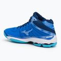 Mizuno Wave Voltage 2 Mid volleyball shoe mugen blue/white/estate blue 3