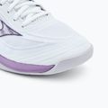 Women's volleyball shoes Mizuno Wave Luminous 3 white/patrician purple/quince 7