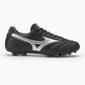 Men's Mizuno Morelia II Pro AG football boots black/galaxy silver/dark shadow 2