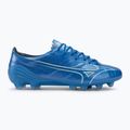 Men's football boots Mizuno α Pro FG white/laser blue/gold 2