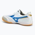 Mizuno Morelia Sala Elite IN men's football boots white/laser blue/gold 3