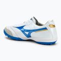 Mizuno Morelia Sala Elite TF men's football boots white/laser blue/gold 3