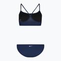 Women's two-piece swimsuit Nike Essential Sports Bikini navy blue NESSA211-440 2