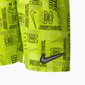 Nike Logo Mashup 8" Volley green children's swim shorts NESSC791-312 3