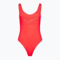 Women's one-piece swimsuit Nike Multi Logo bright crimson