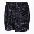 Men's Nike Logo Mashup 5" Volley swim shorts black NESSC482-001 3