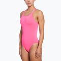 Nike Hydrastrong Solid Fastback women's one-piece swimsuit hyper pink