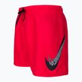 Men's Nike Liquify Swoosh 5" Volley swim shorts red NESSC611-614 3