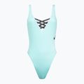 Nike Sneakerkini U-Back women's one-piece swimsuit light blue NESSC254-437