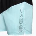 Men's Nike Block Swoosh 5" Volley swim shorts blue NESSC492-437 3