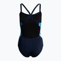 Women's swimsuit one-piece Nike Multiple Print Racerback Splice One navy blue NESSC051-440 2