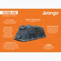 Vango Tacoma 400 deep blue 4-person camping tent 12
