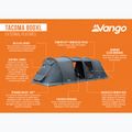 Camping tent for 8 people Vango Tacoma 800XL deep blue 14