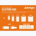 Vango Stellar sleeping bag single black 11