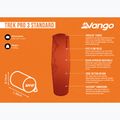Vango Trek Pro 3 Standard harissa self-inflating mat 7